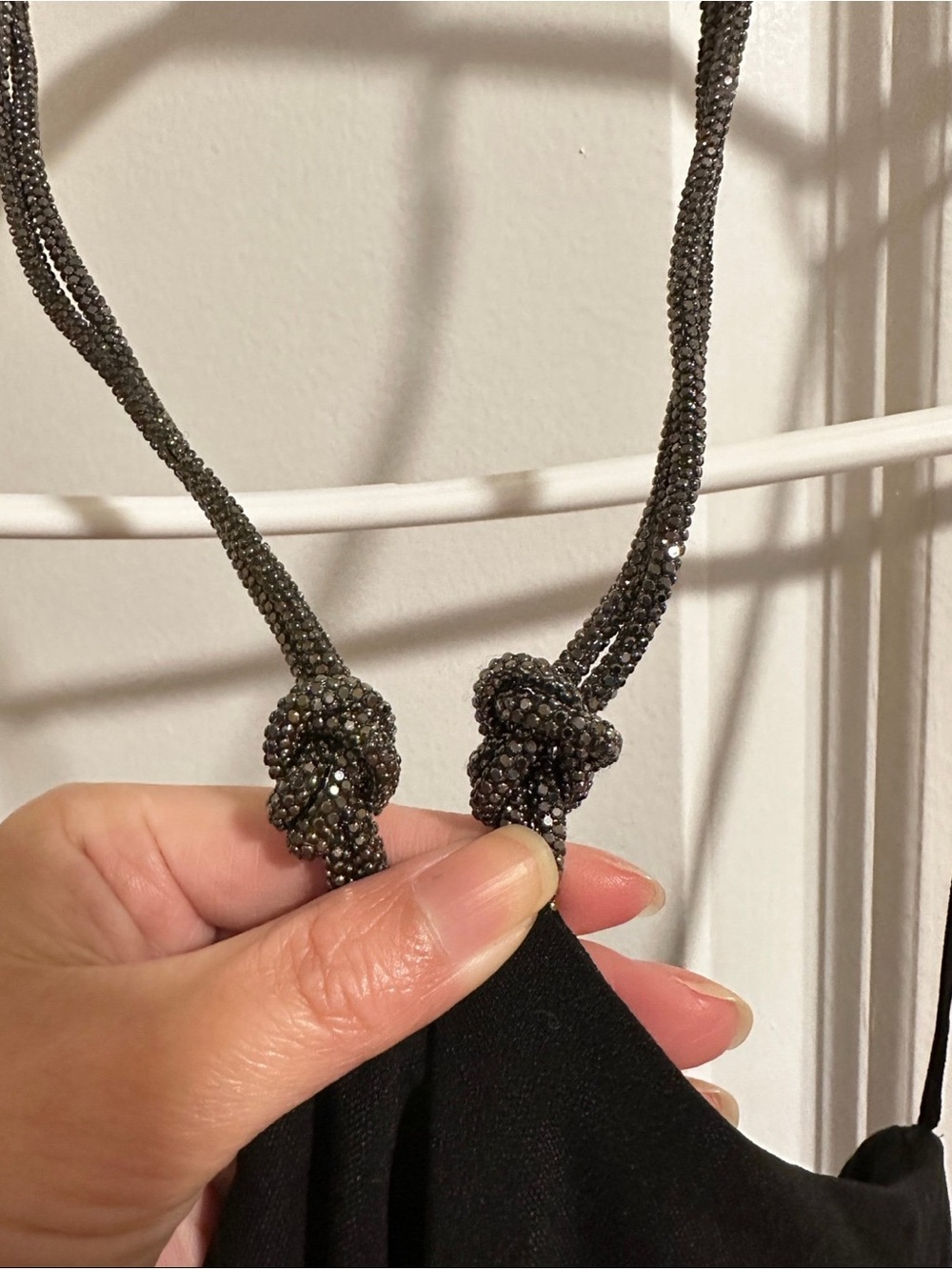 ZARA Jewel Strap Draped Top - Picture 10 of 10